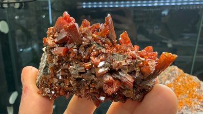 Vanadinite- Geronimo Mine, Maricopa County, Arizona, USA