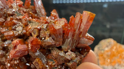 Vanadinite- Geronimo Mine, Maricopa County, Arizona, USA