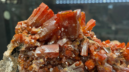 Vanadinite- Geronimo Mine, Maricopa County, Arizona, USA