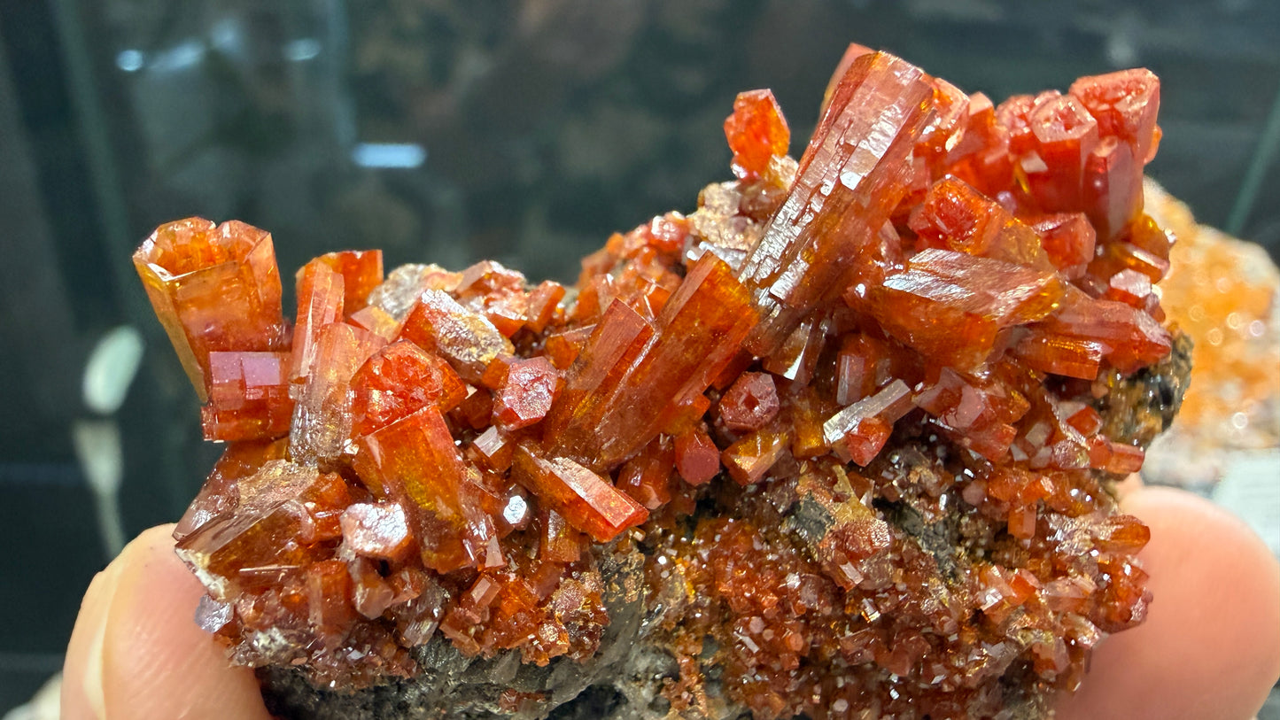 Vanadinite- Geronimo Mine, Maricopa County, Arizona, USA