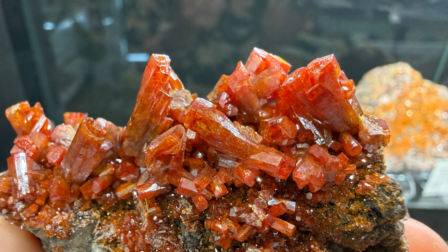 Vanadinite- Geronimo Mine, Maricopa County, Arizona, USA