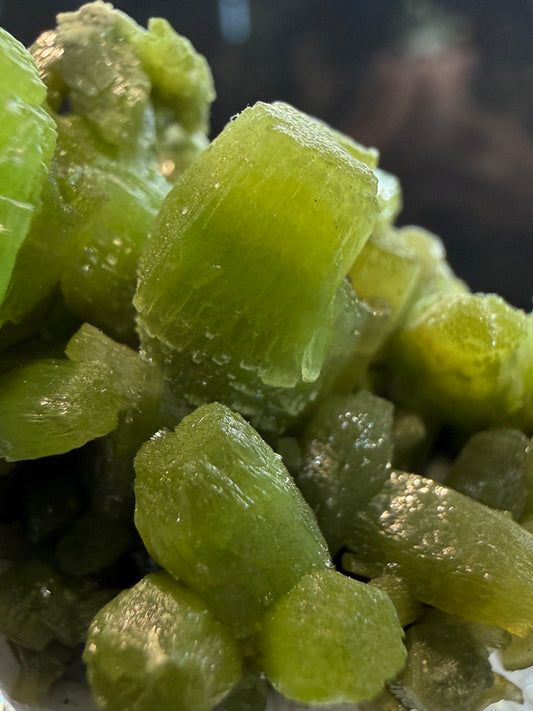 Pyromorphite- Daoping mine, Guangxi Zhuang, China