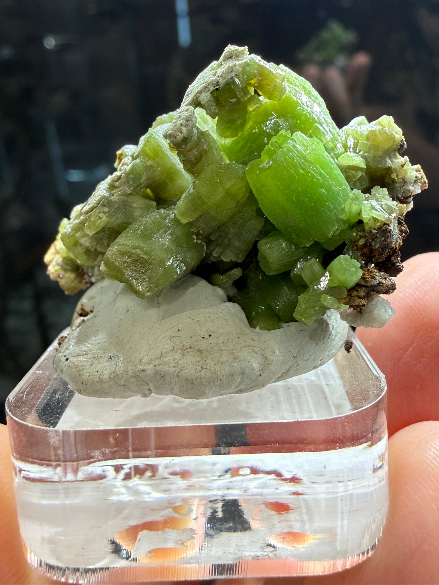 Pyromorphite- Daoping mine, Guangxi Zhuang, China