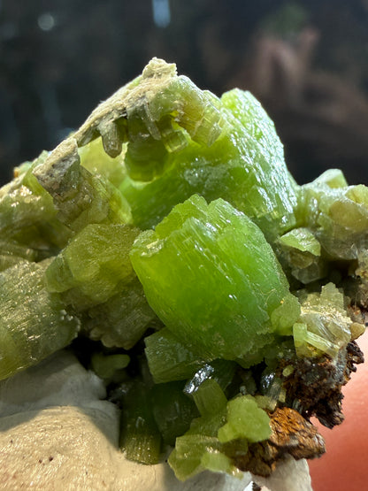 Pyromorphite- Daoping mine, Guangxi Zhuang, China