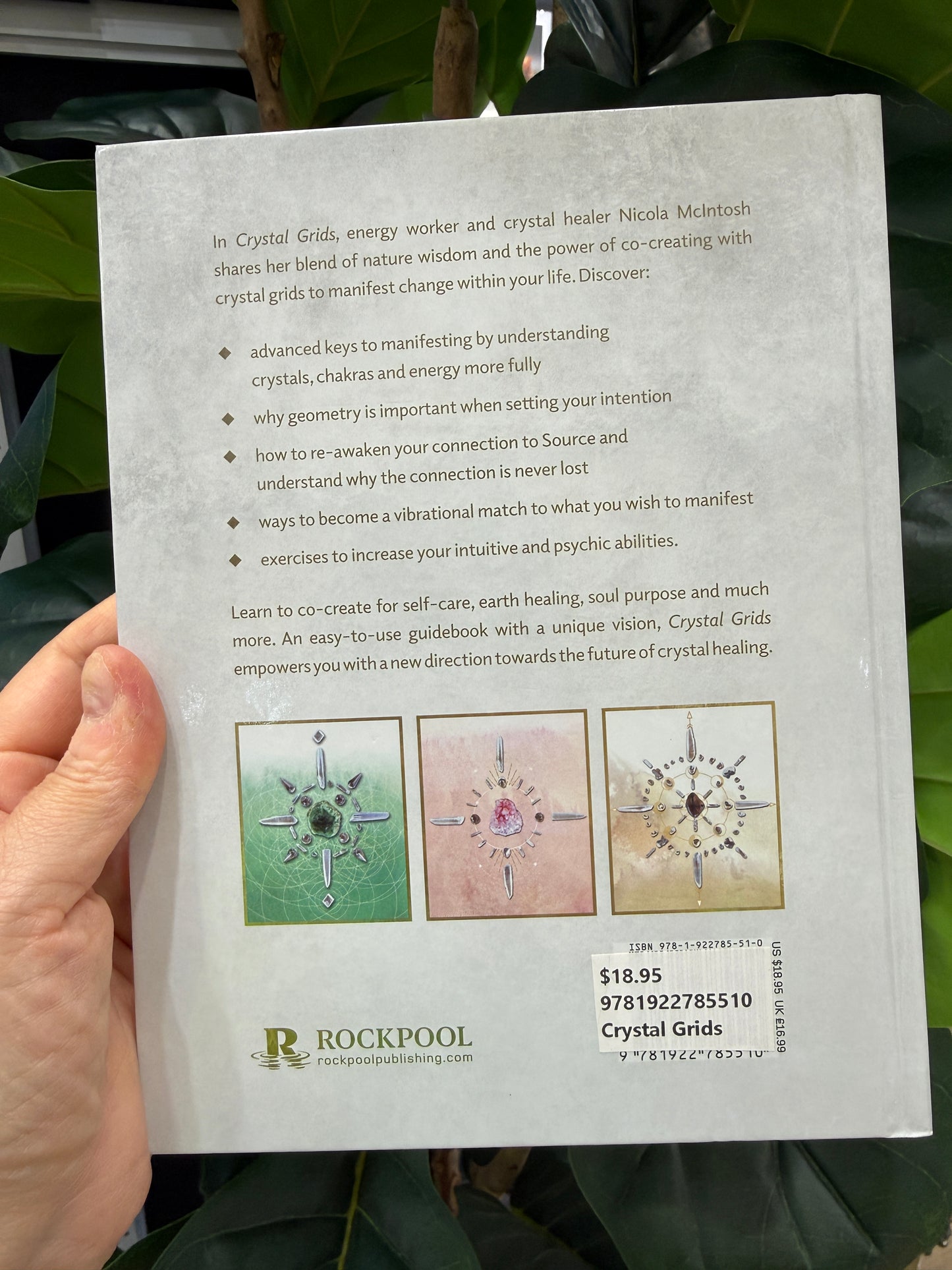 Crystal Grids by Nicola McIntosh hardcover