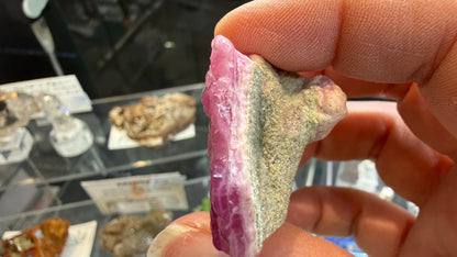 Calcite (Var: Cobalt-bearing Calcite)- Solita Mine, Pallars Sobirà, Lleida, Catalonia, Spain