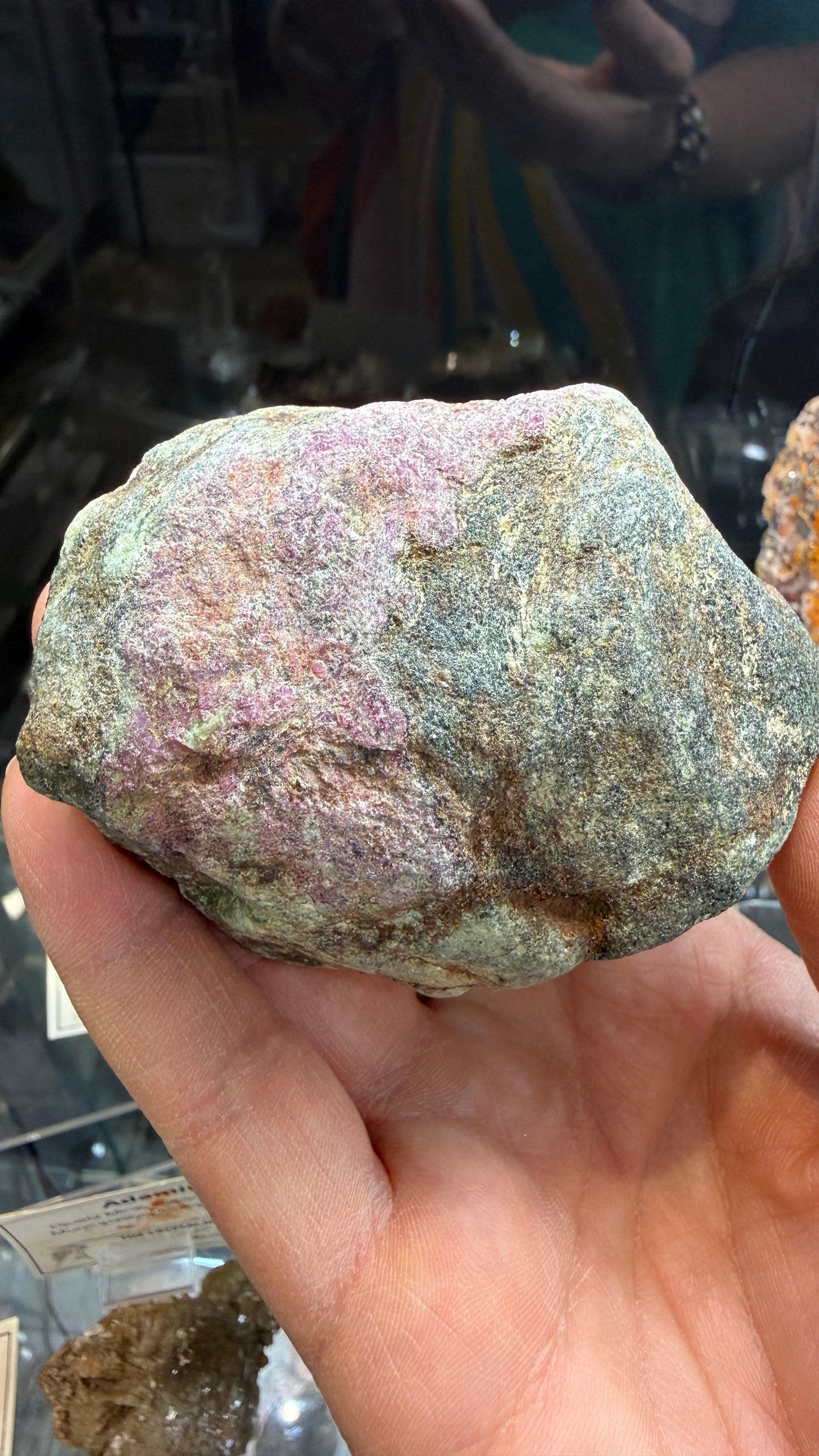 Ruby in Diopside-