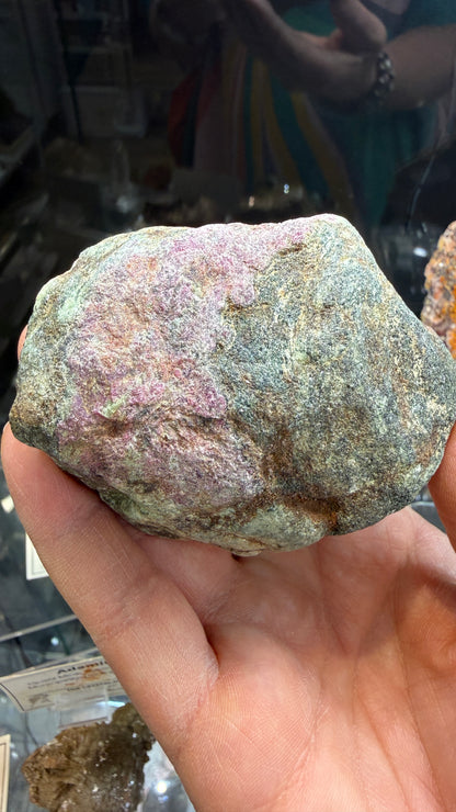 Ruby in Diopside-