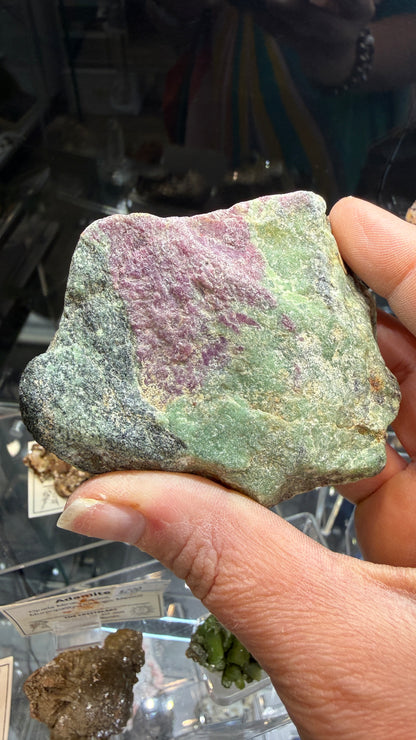 Ruby in Diopside-