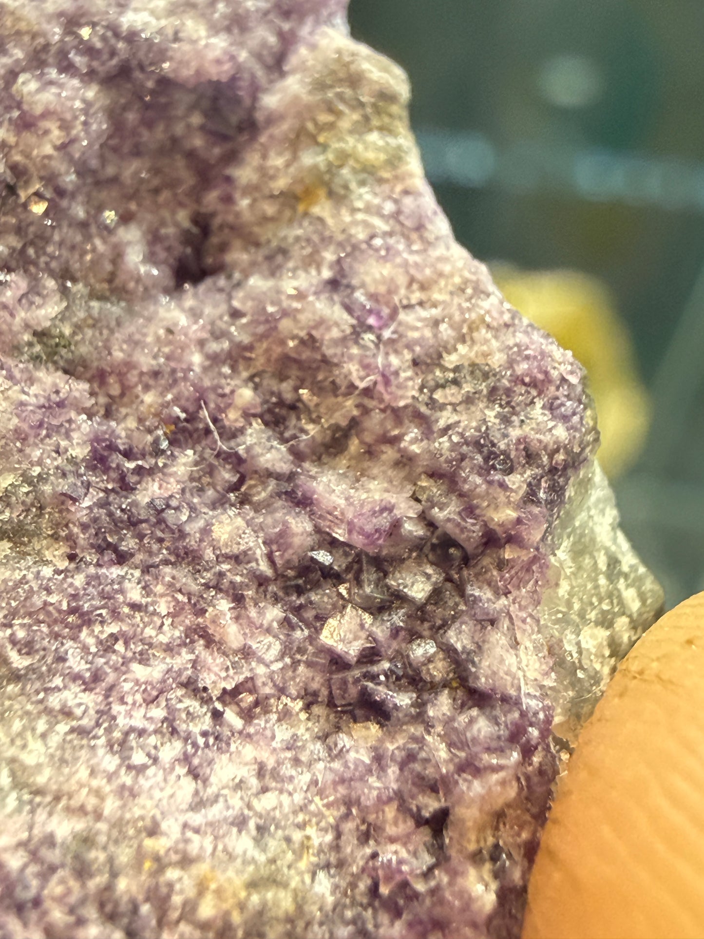 Sylvanite, Fluorite- Cripple Creek Mining District, Teller County, Colorado, USA