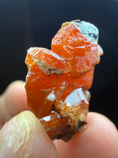 Wulfenite- Mammoth-Saint Anthony Mine, Tiger, Mammoth Mining District, Pinal County, Arizona, USA