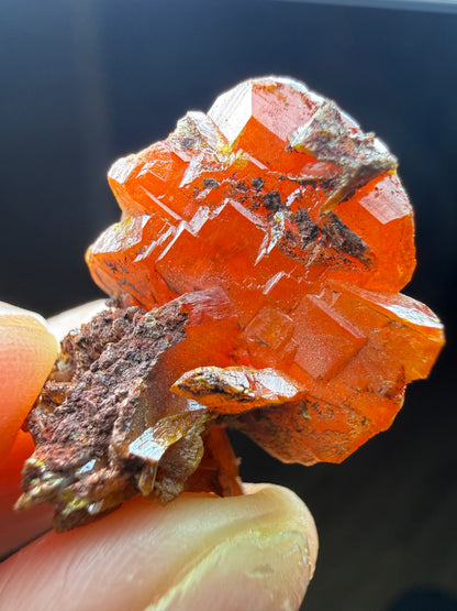 Wulfenite- Mammoth-Saint Anthony Mine, Tiger, Mammoth Mining District, Pinal County, Arizona, USA