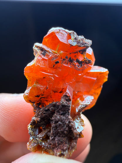 Wulfenite- Mammoth-Saint Anthony Mine, Tiger, Mammoth Mining District, Pinal County, Arizona, USA