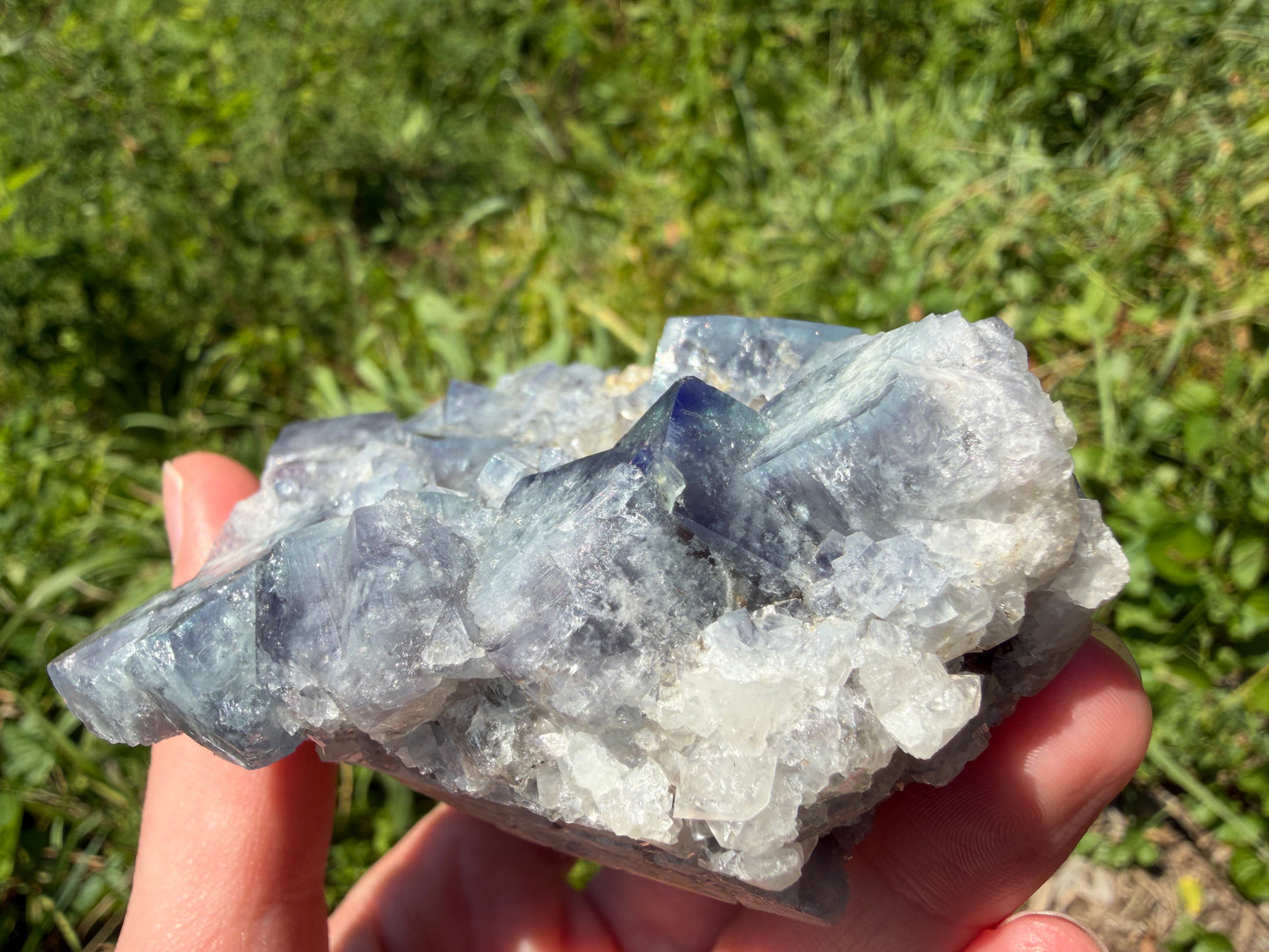 Fluorite - River Catcher Vein, Diana Maria Mine, Frosterley, Weardale, Co. Durham, England