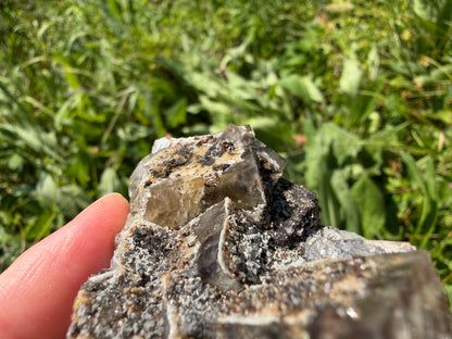 Fluorite - River Catcher Vein, Diana Maria Mine, Frosterley, Weardale, Co. Durham, England