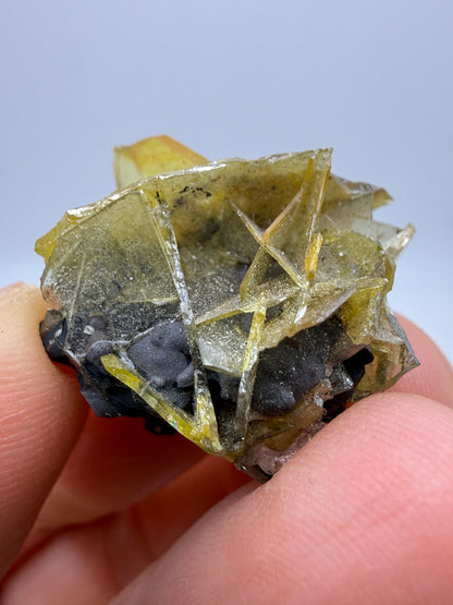 Wulfenite- Glove Mine, Cottonwood Canyon, Santa Cruz County, Arizona, USA