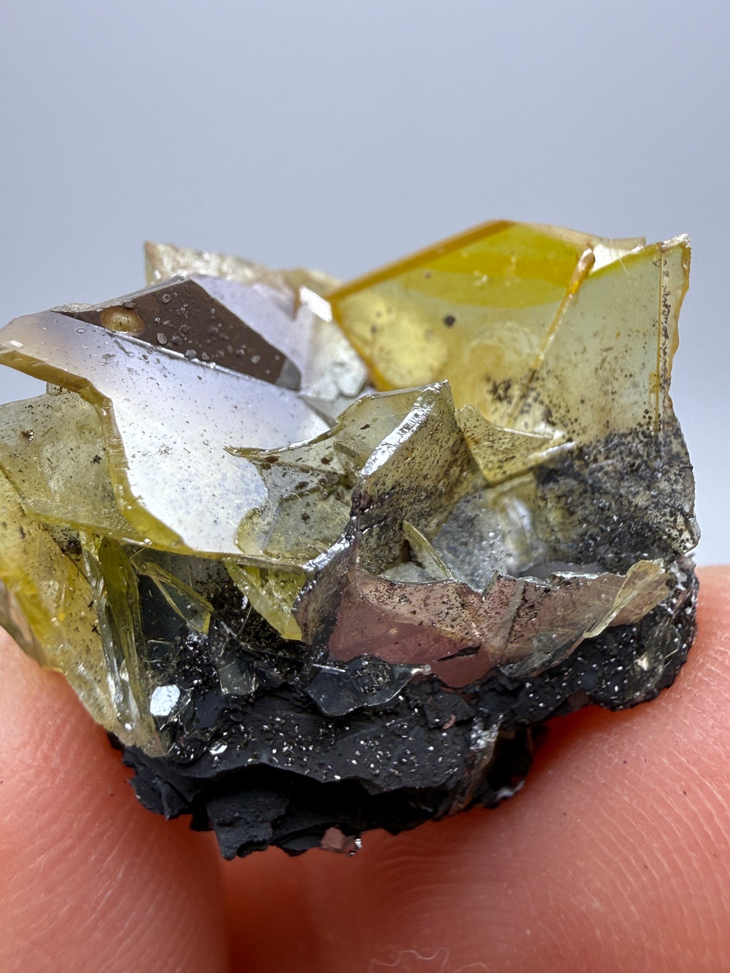 Wulfenite- Glove Mine, Cottonwood Canyon, Santa Cruz County, Arizona, USA