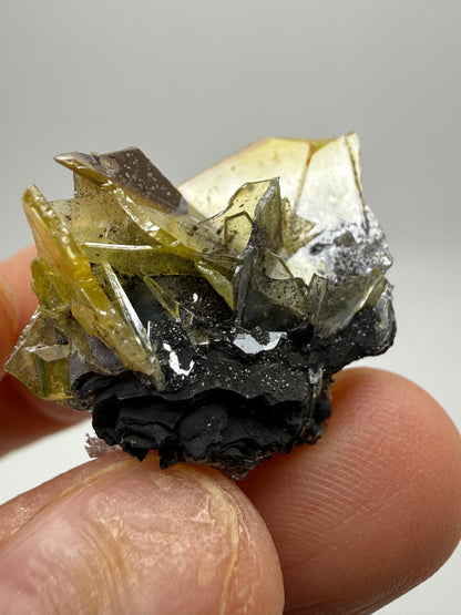 Wulfenite- Glove Mine, Cottonwood Canyon, Santa Cruz County, Arizona, USA