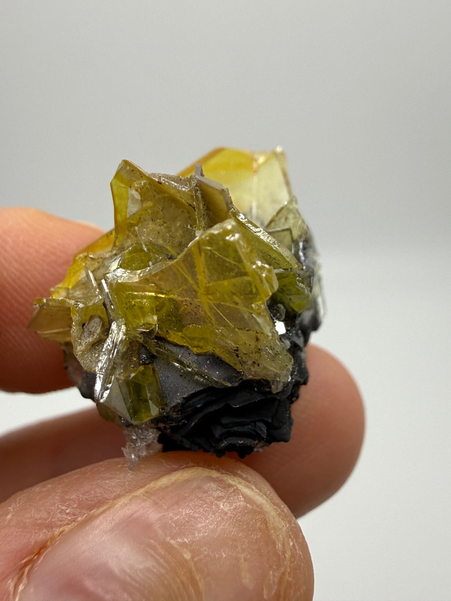 Wulfenite- Glove Mine, Cottonwood Canyon, Santa Cruz County, Arizona, USA