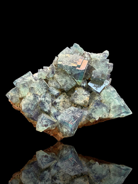 Fluorite - Hidden Forest Pocket, Diana Maria Mine, Frosterley, Weardale, Co. Durham, England