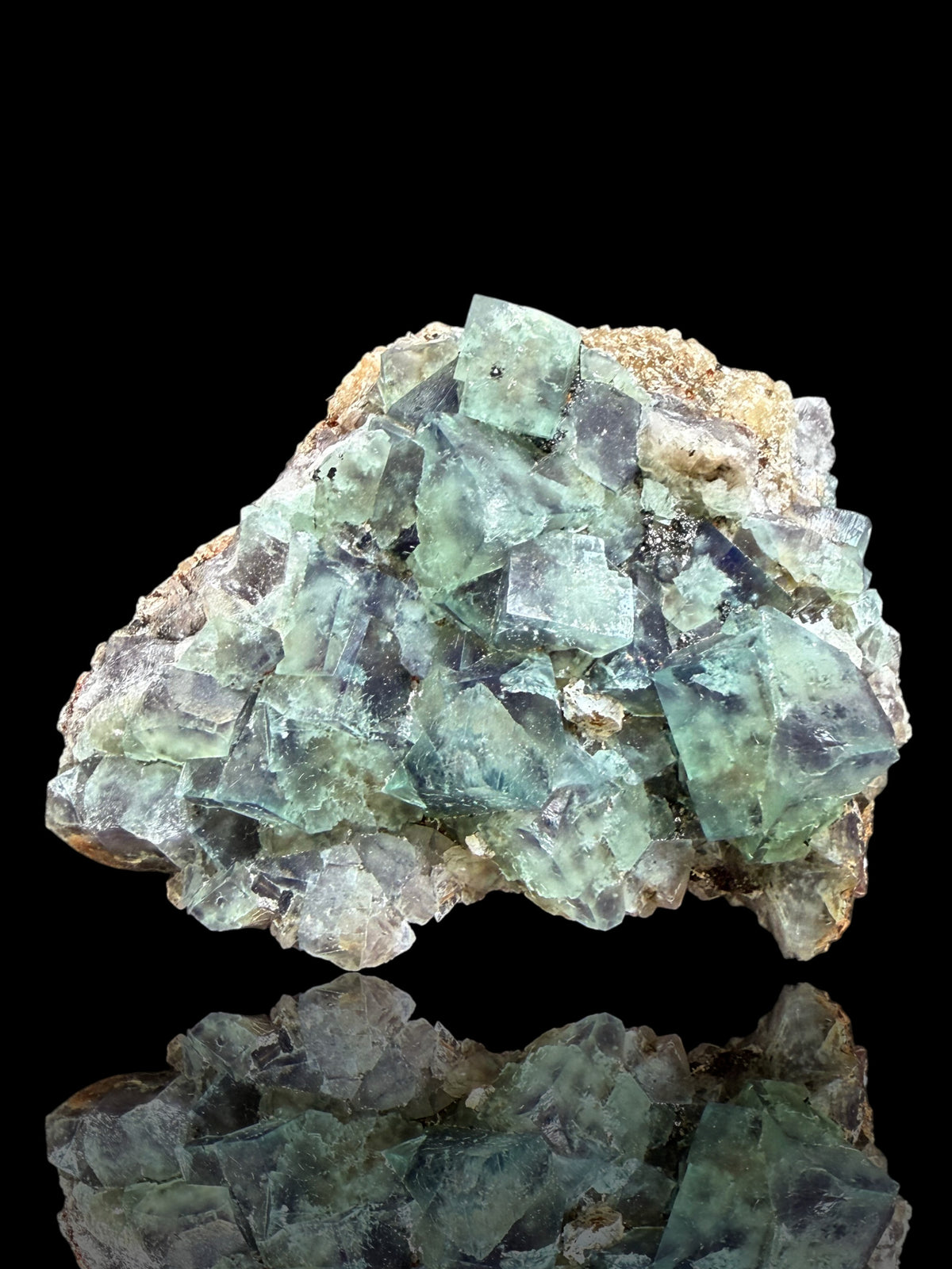 Fluorite - River Catcher Vein, Northern Lights Pocket, Diana Maria Mine, Frosterley, Weardale, Co. Durham, England