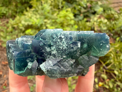 Fluorite - Northern Lights Pocket, Diana Maria Mine, Frosterley, Weardale, Co. Durham, England