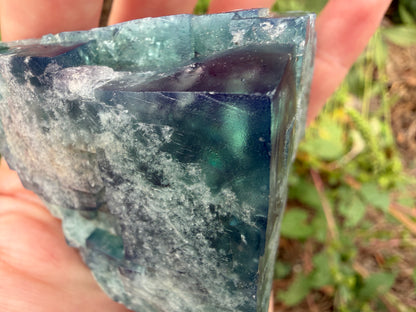 Fluorite - Truffle Pig Pocket, Diana Maria Mine, Frosterley, Weardale, Co. Durham, England