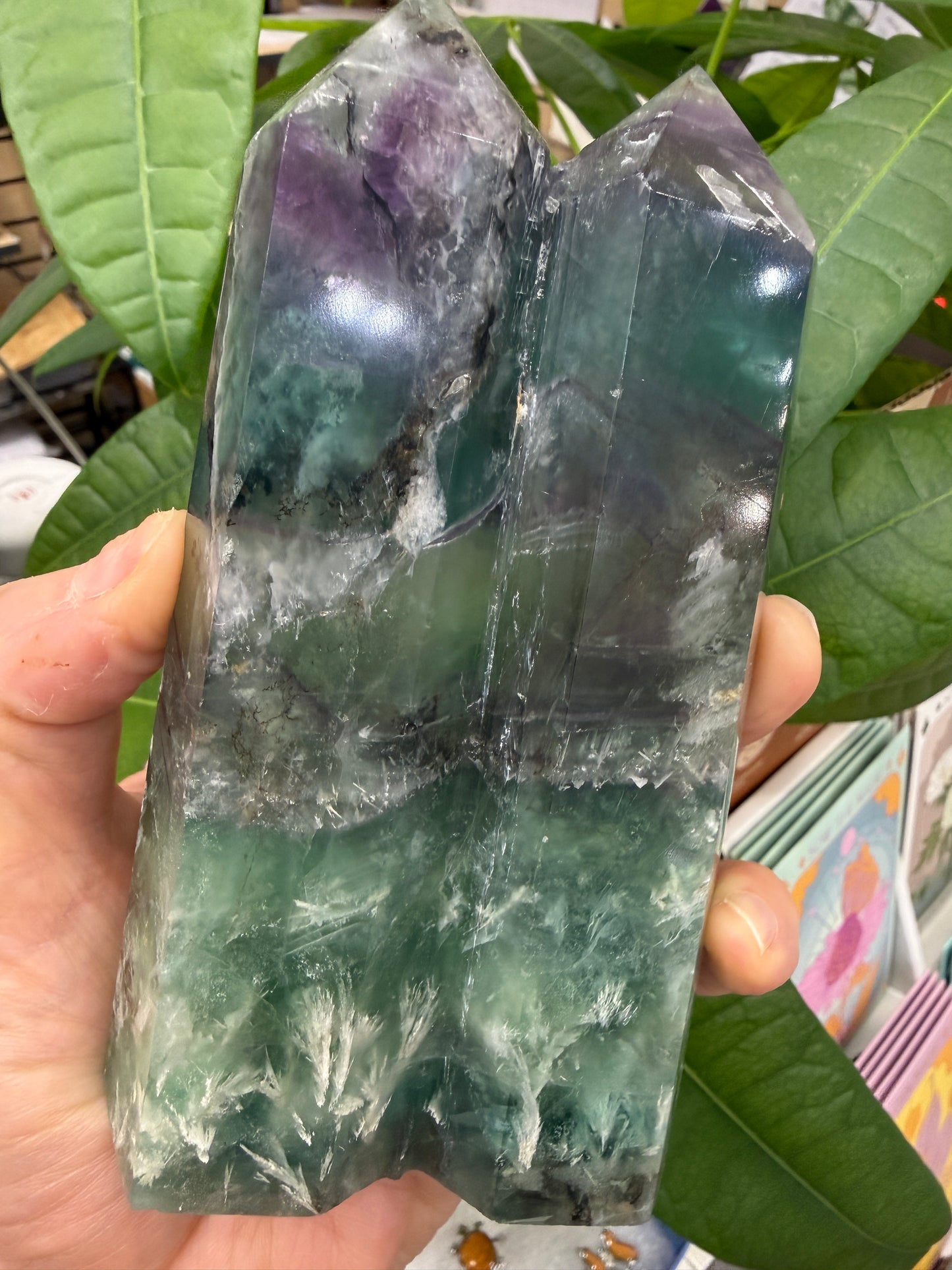 Fluorite Double Tower