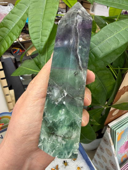 Fluorite Double Tower