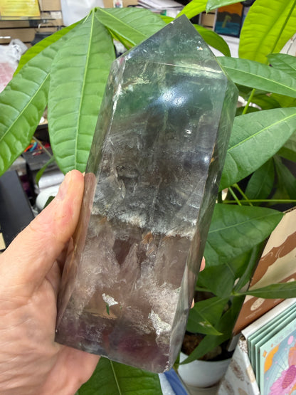 Fluorite Tower- Statement Piece