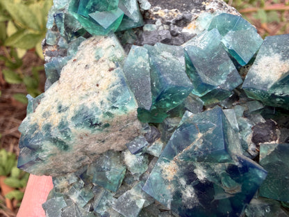 Fluorite - Diana Maria Mine, Frosterley, Weardale, Co. Durham, England