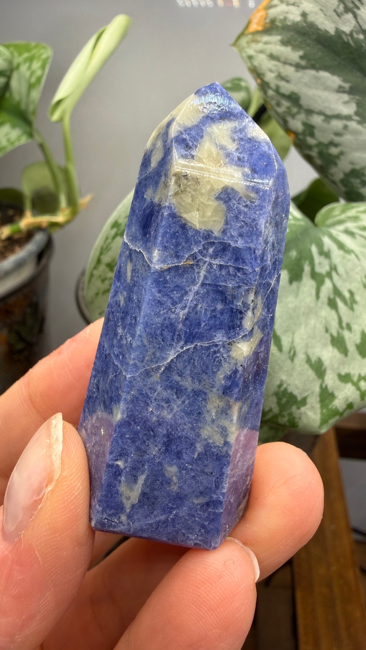 Sodalite Tower/Point- 2.4 inch