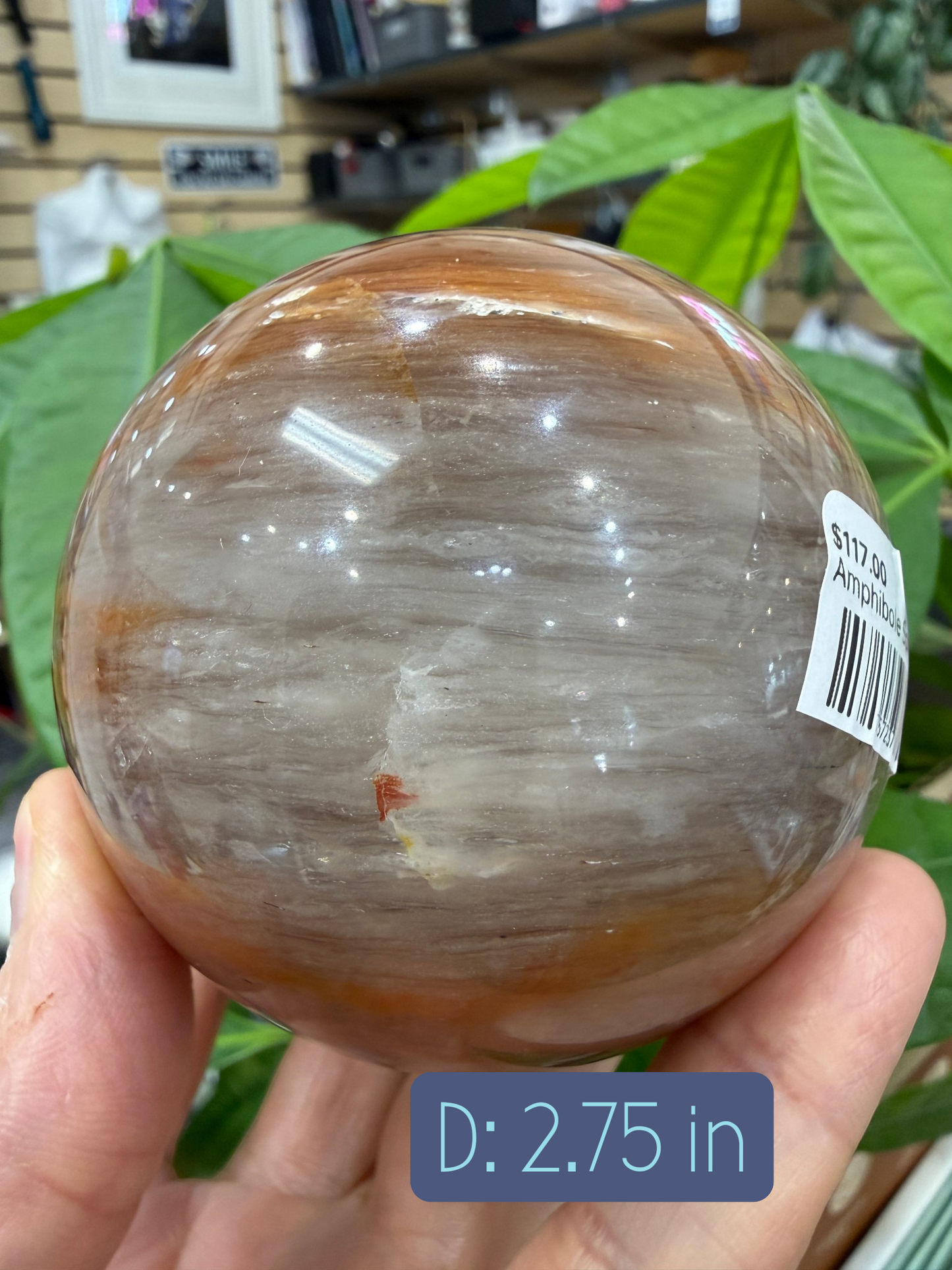 Amphibole Sphere - Brazil