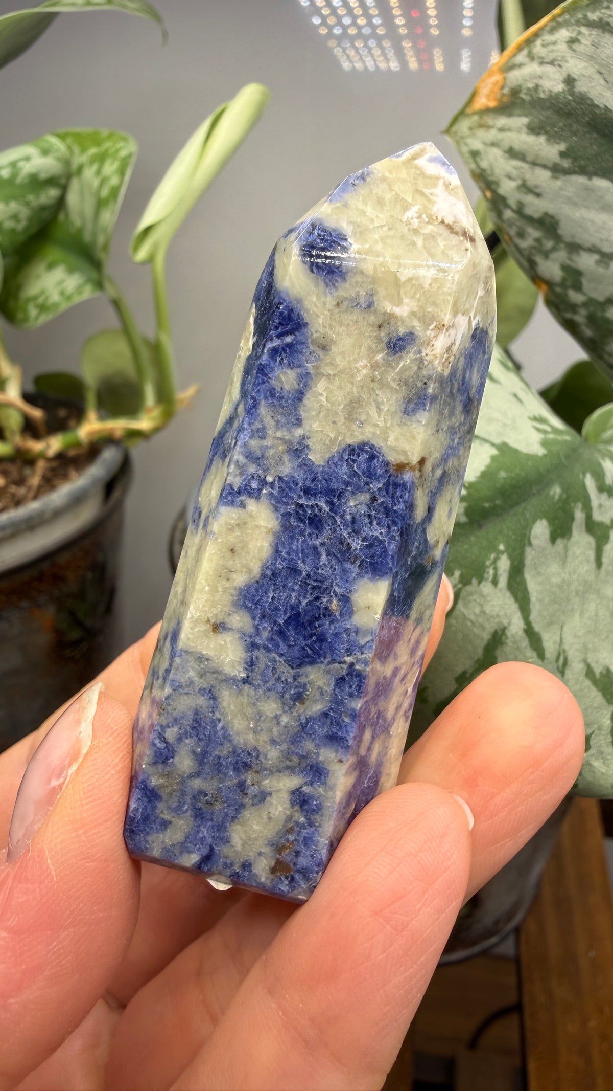 Sodalite Tower/Point- 2.4 inch