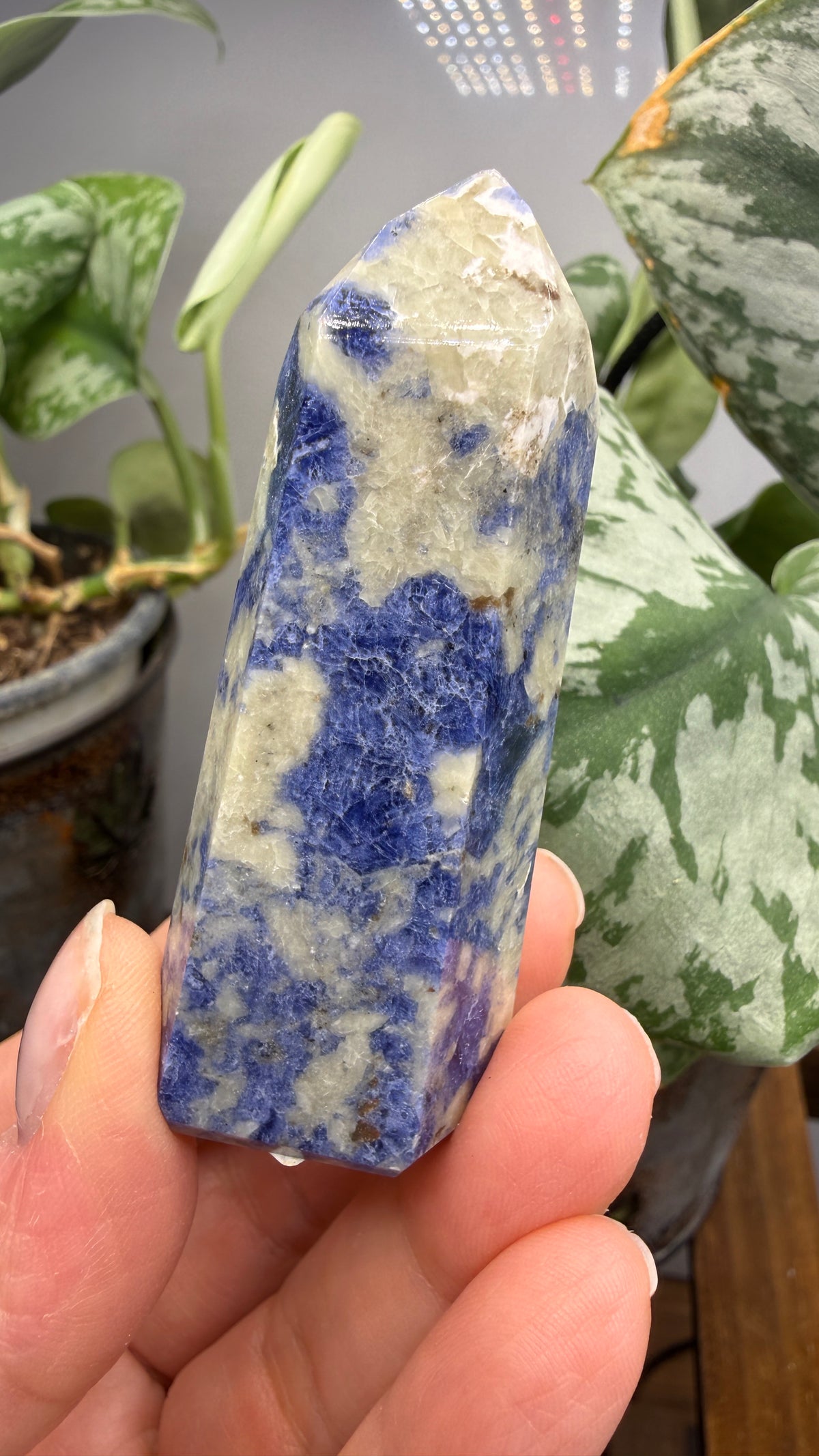 Sodalite Tower/Point- 2.4 inch
