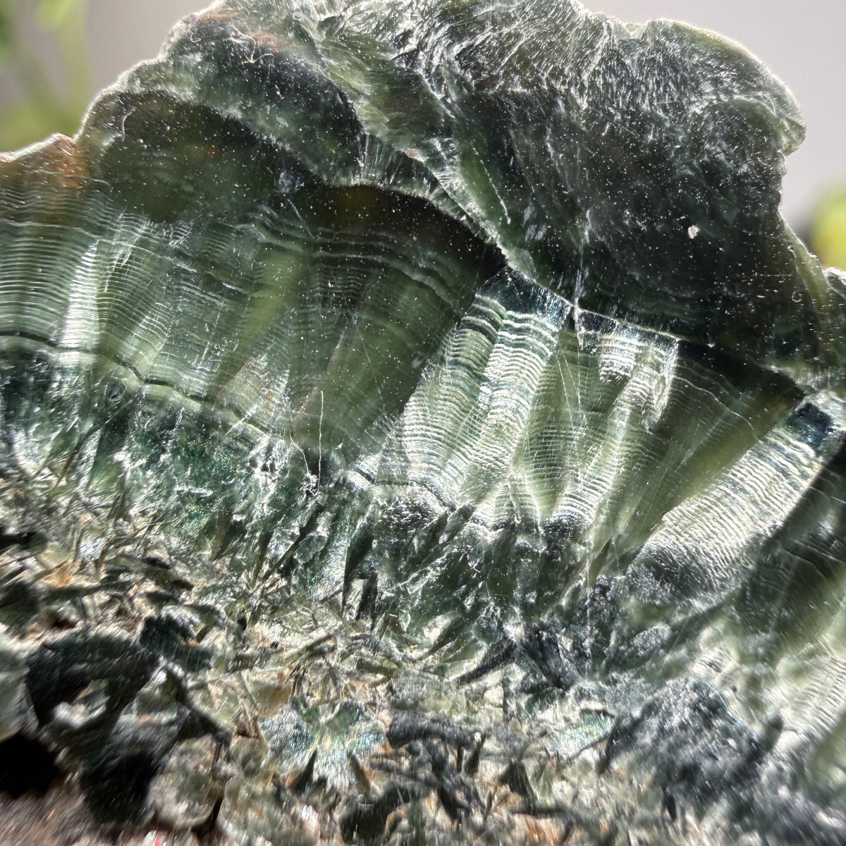 Seraphinite- Zheleznogorsk-Ilimsky, Irkutsk Oblast, Eastern Siberia, Russia