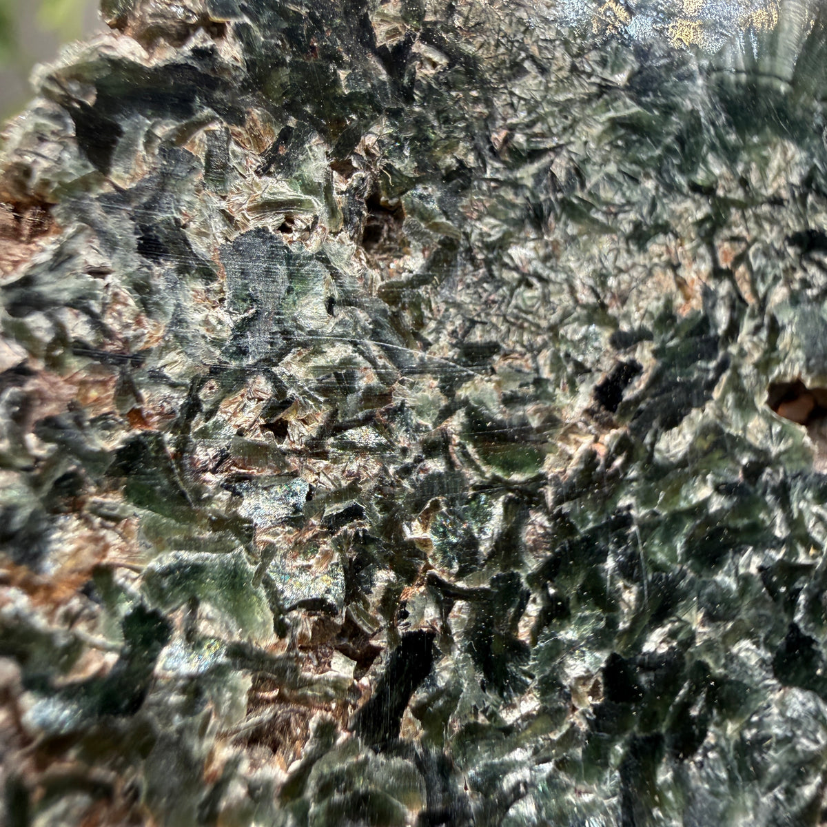 Seraphinite- Zheleznogorsk-Ilimsky, Irkutsk Oblast, Eastern Siberia, Russia