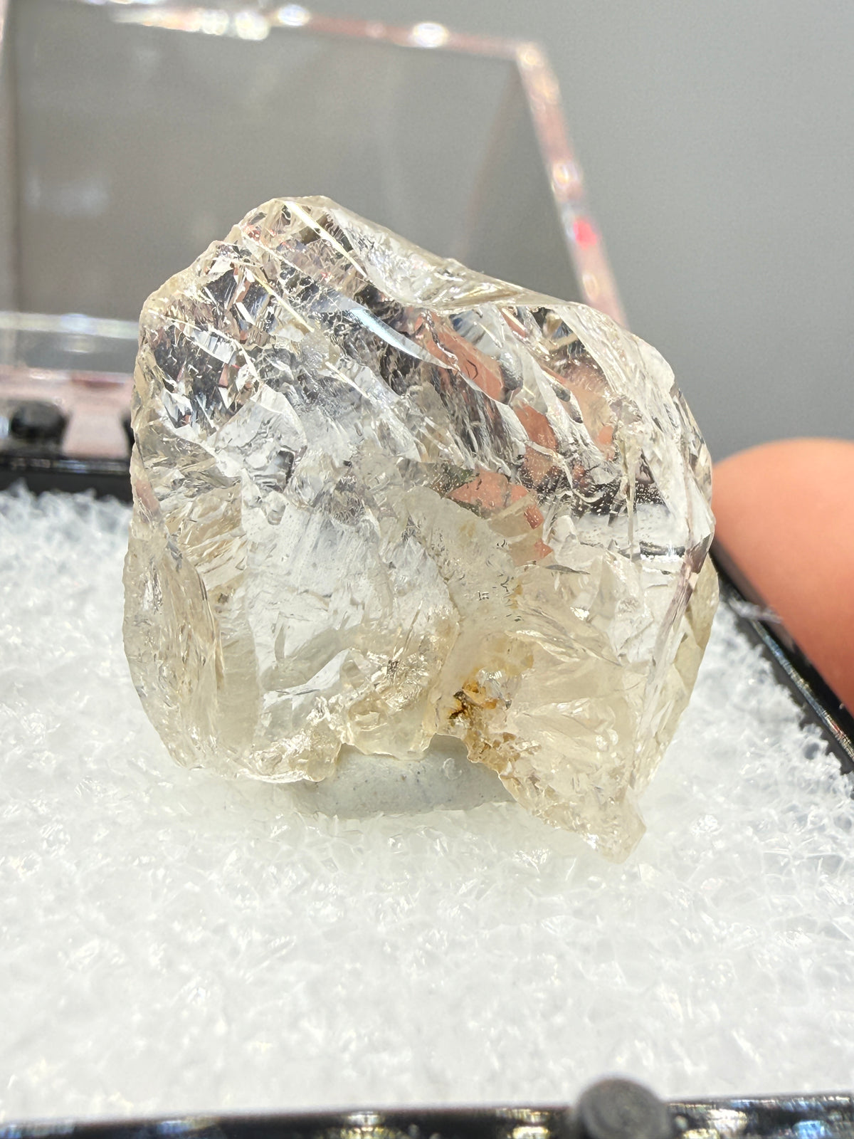Etched Topaz- Agnus Dei Claim, Cameron Cone, Crystal Park, El Paso County, Colorado, USA