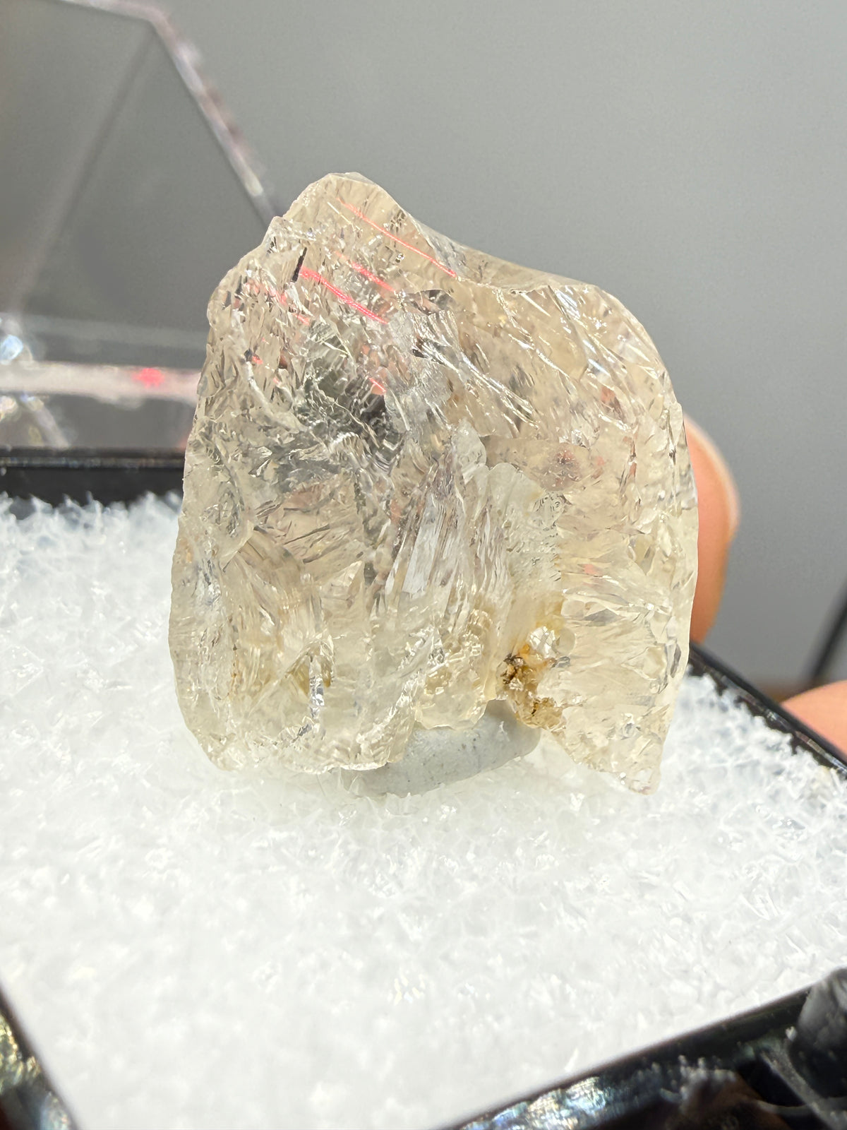 Etched Topaz- Agnus Dei Claim, Cameron Cone, Crystal Park, El Paso County, Colorado, USA