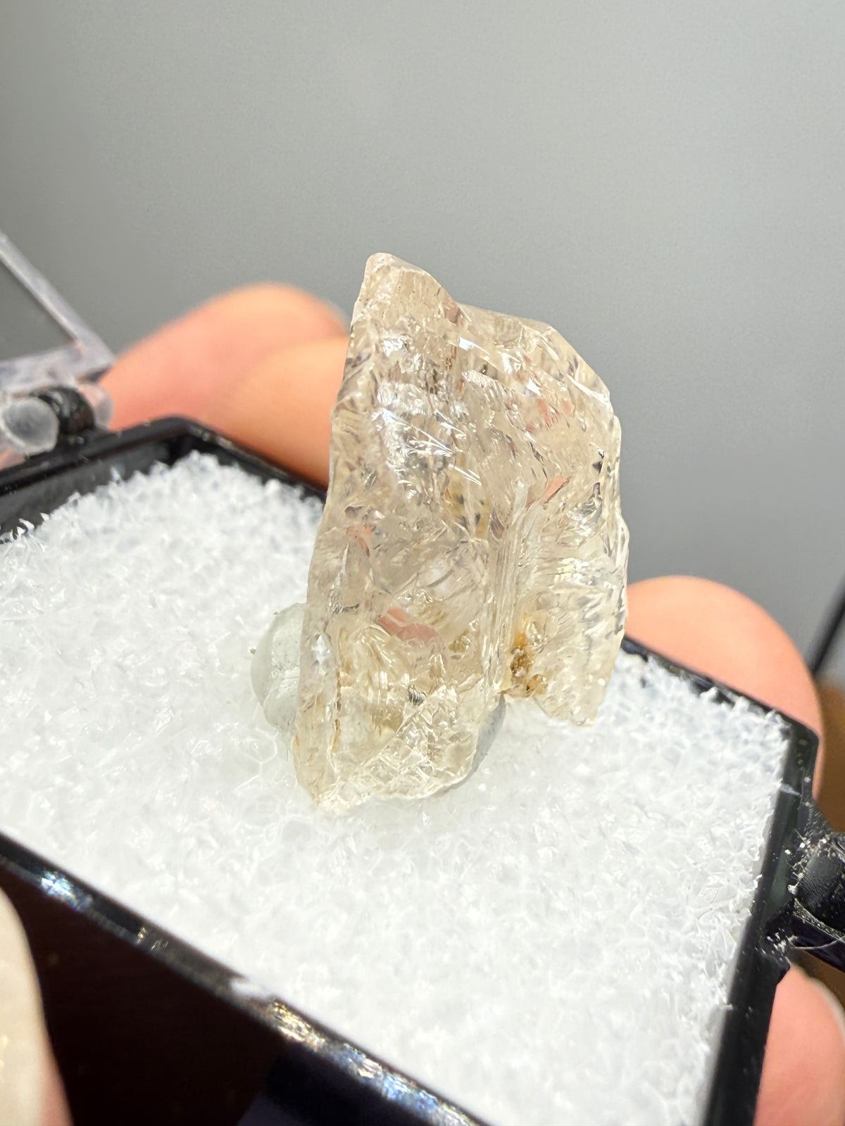 Etched Topaz- Agnus Dei Claim, Cameron Cone, Crystal Park, El Paso County, Colorado, USA