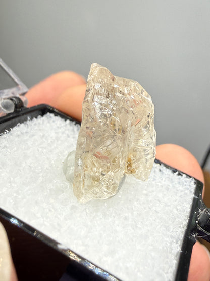 Etched Topaz- Agnus Dei Claim, Cameron Cone, Crystal Park, El Paso County, Colorado, USA
