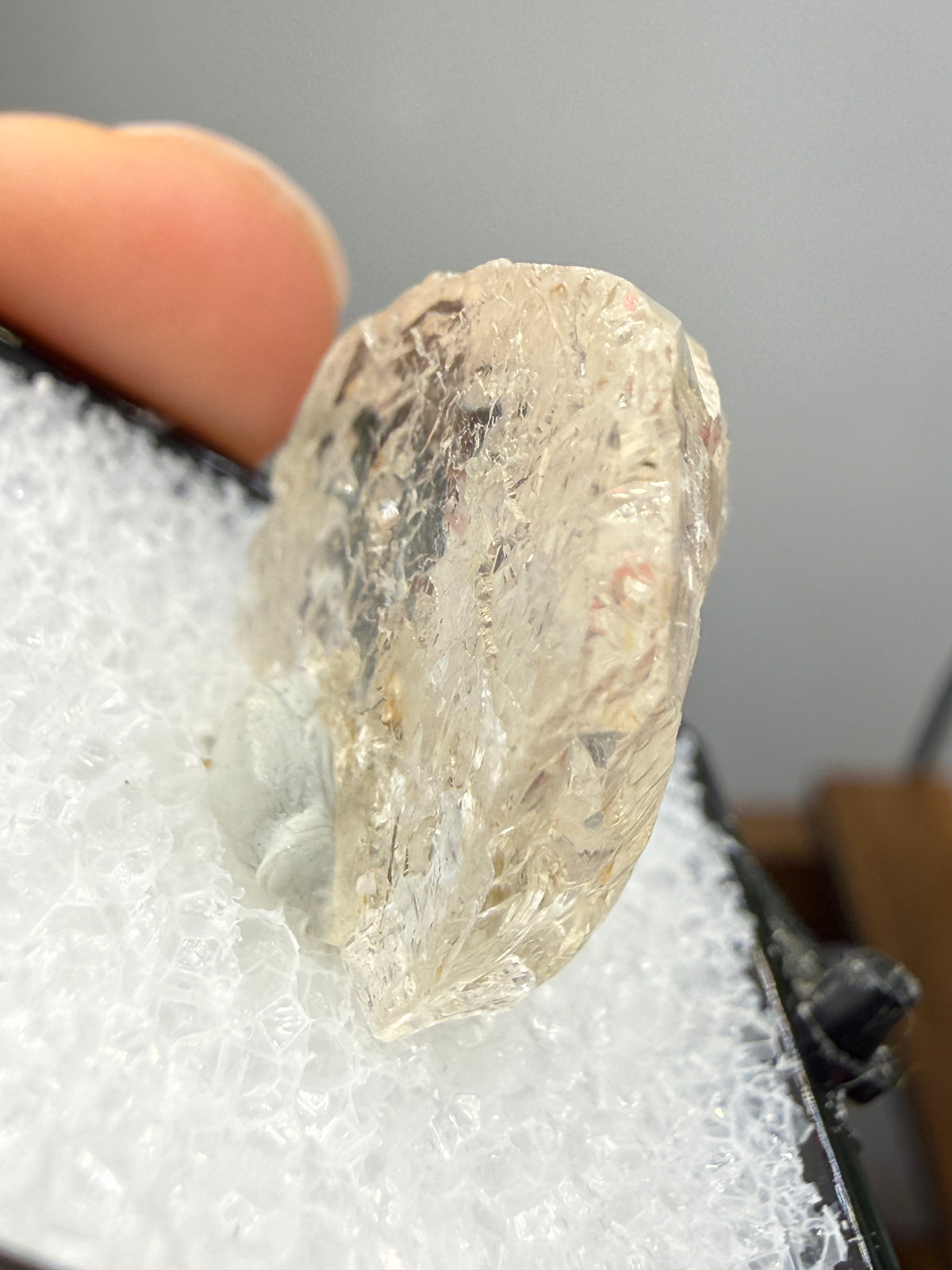 Etched Topaz- Agnus Dei Claim, Cameron Cone, Crystal Park, El Paso County, Colorado, USA
