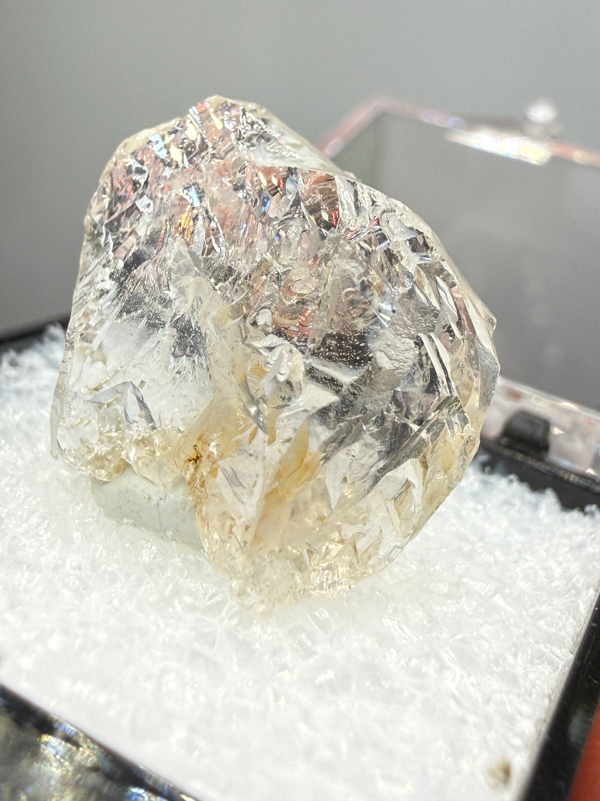 Etched Topaz- Agnus Dei Claim, Cameron Cone, Crystal Park, El Paso County, Colorado, USA