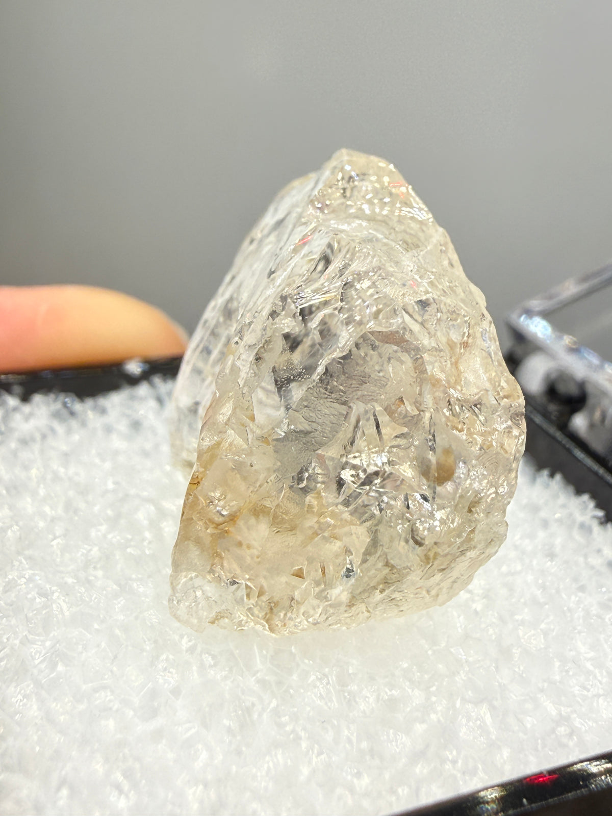 Etched Topaz- Agnus Dei Claim, Cameron Cone, Crystal Park, El Paso County, Colorado, USA