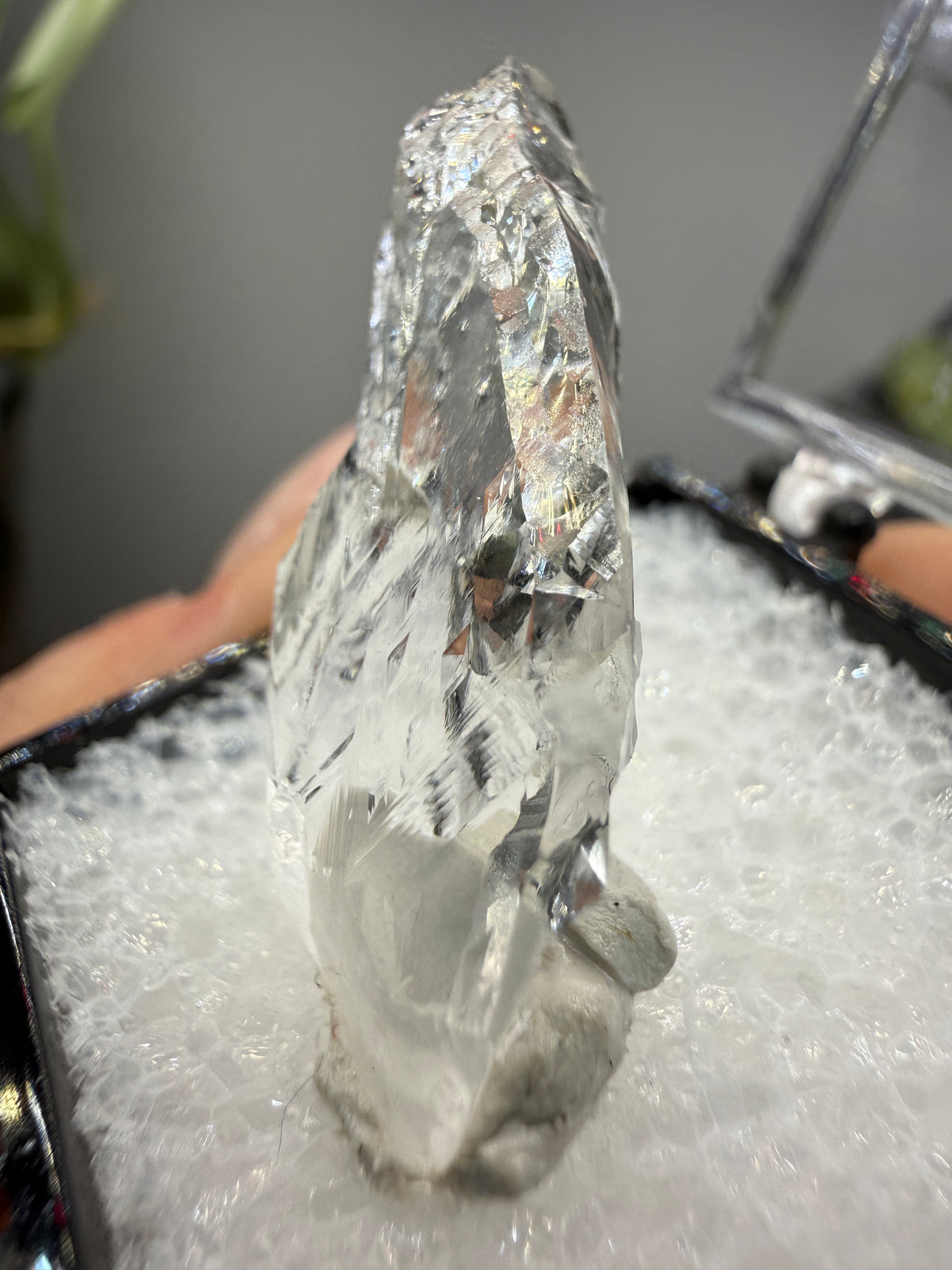 Etched Topaz- Agnus Dei Claim, Cameron Cone, Crystal Park, El Paso County, Colorado, USA