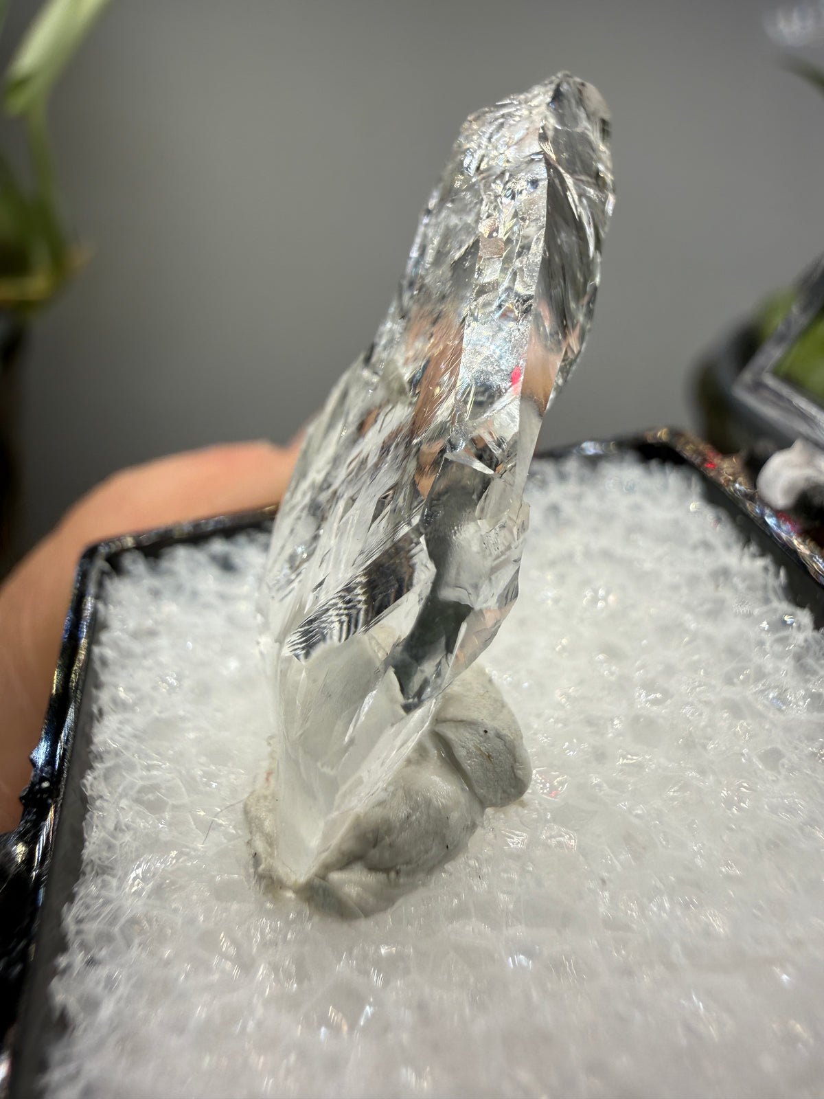 Etched Topaz- Agnus Dei Claim, Cameron Cone, Crystal Park, El Paso County, Colorado, USA