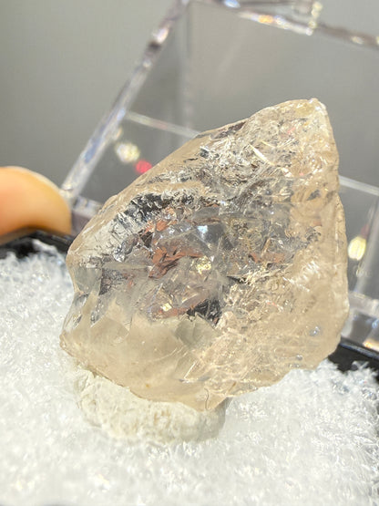 Etched Topaz- Agnus Dei Claim, Cameron Cone, Crystal Park, El Paso County, Colorado, USA