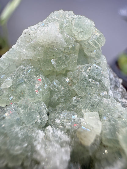 Prehnite- Lonavala Quarry, Lonavala, Pune District, Pune Division, Maharashtra, India
