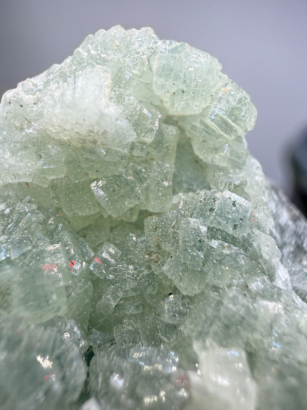 Prehnite- Lonavala Quarry, Lonavala, Pune District, Pune Division, Maharashtra, India
