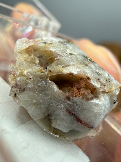 Native Gold in Quartz- La Choya Mine, Sonoyta,  Plutarco Elías Calles , Sonora, Mexico